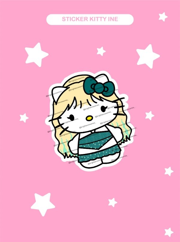 Producto - Sticker Kitty Ine (K4OS)