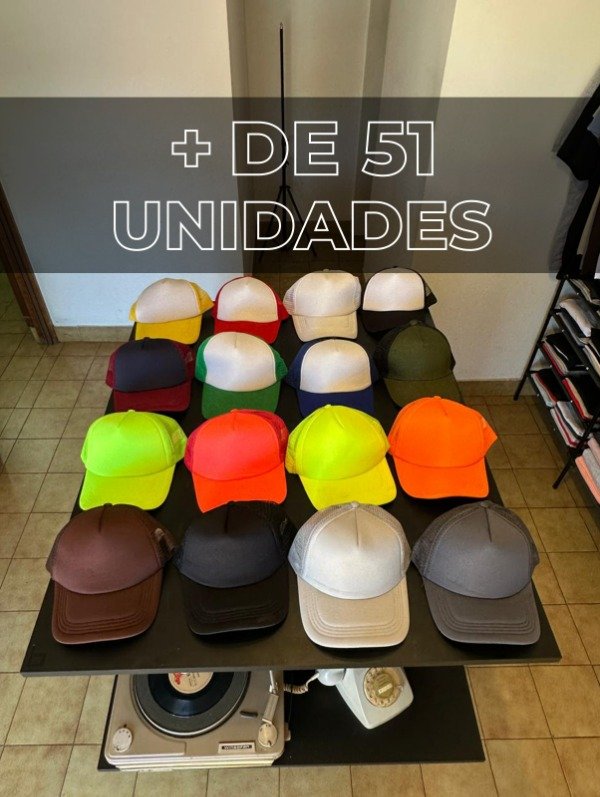 Producto - Gorras Trucker más de 51 Unidades