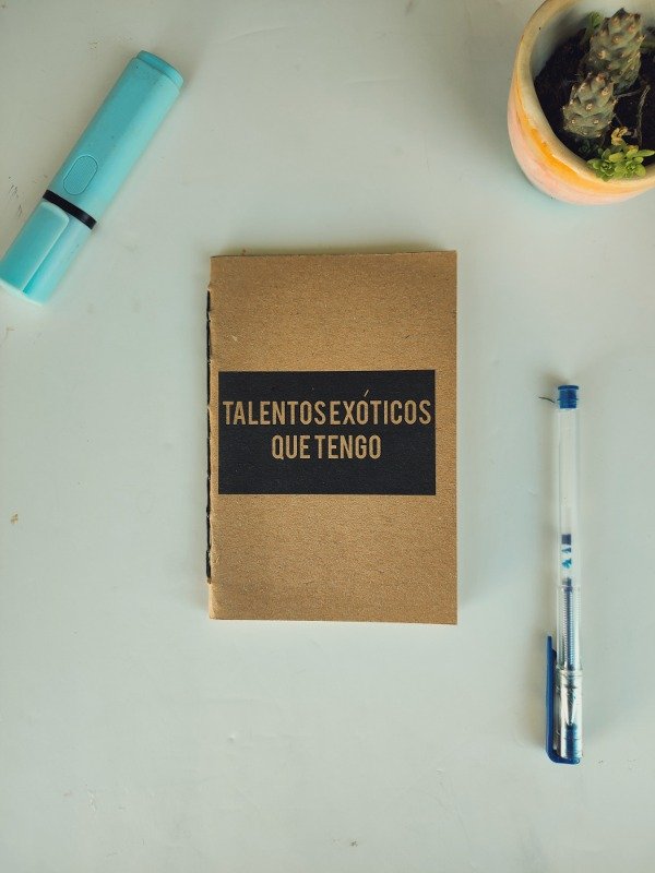 Producto - Libreta "Talentos exóticos que tengo"