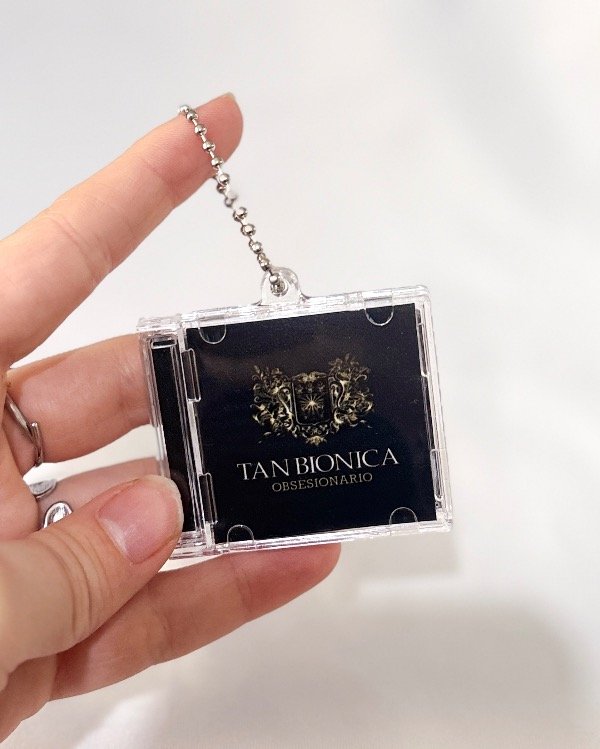 Producto - Llavero Mini CD OBSESIONARIO Tan Biónica con NFC - Llaveros - 0