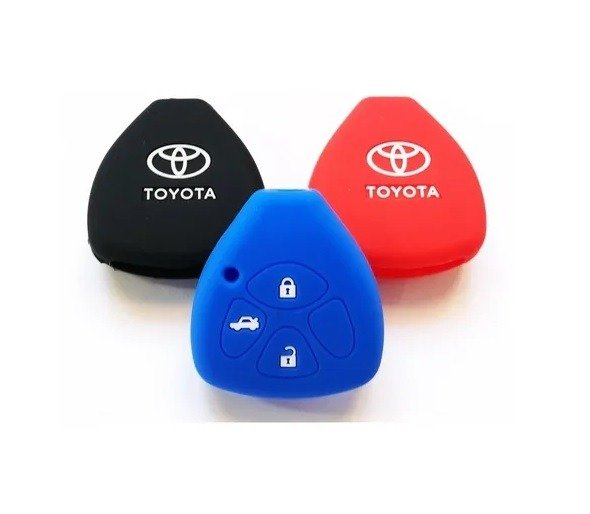 Producto - FUNDA CUBRE LLAVE TOYOTA COROLLA - HILUX - SW4 - RAV4 - ETIOS (3 BOTONES)