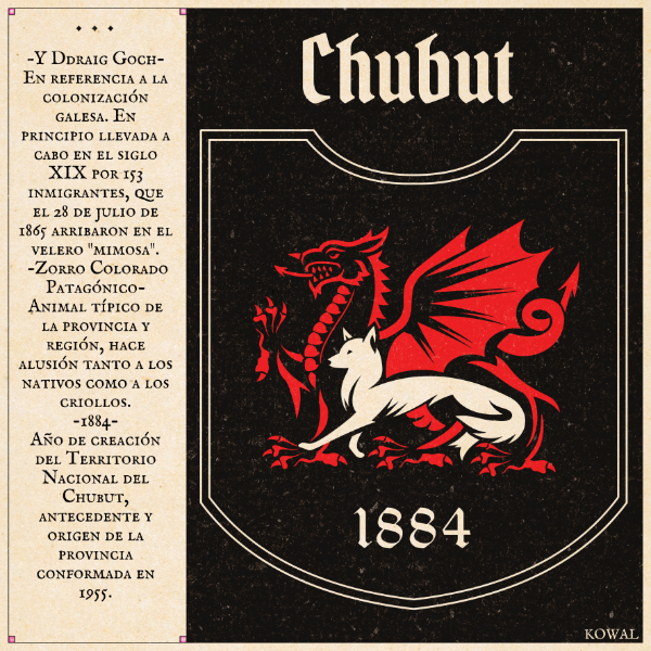 Producto - Escudo de Chubut