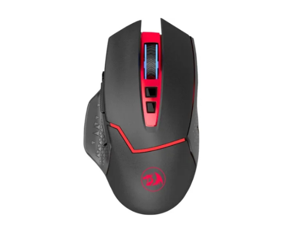 Producto - Mouse gamer de juego inalámbrico Redragon Mirage M690 negro y rojo