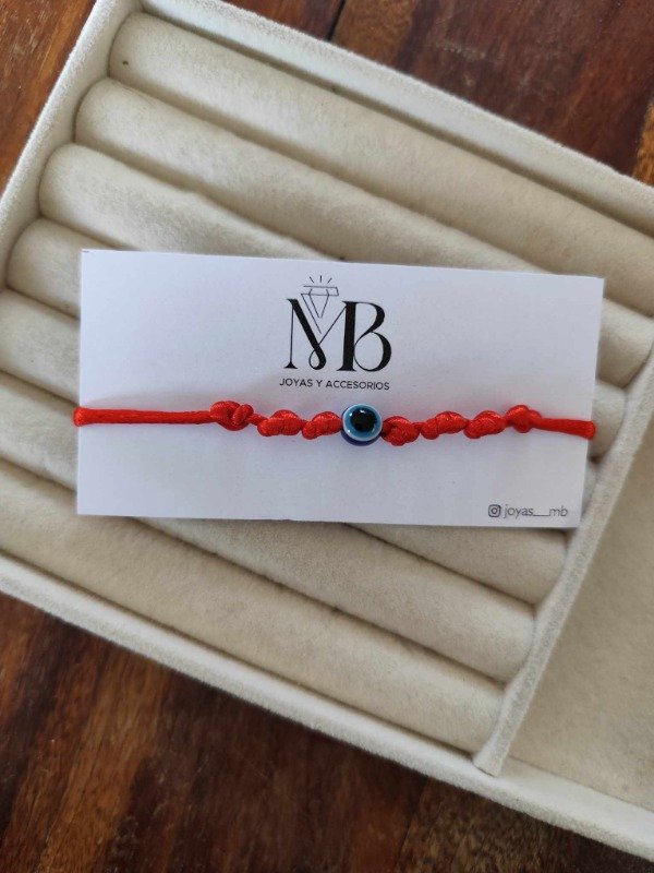 Producto - Pulsera 7 nudos + ojito