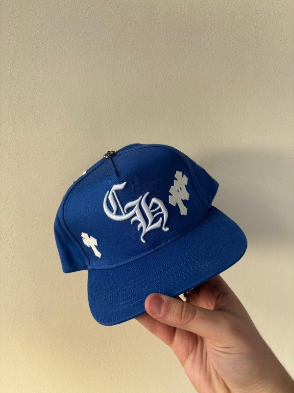 Producto - CHROME HEARTS "Cross Patch" Blue