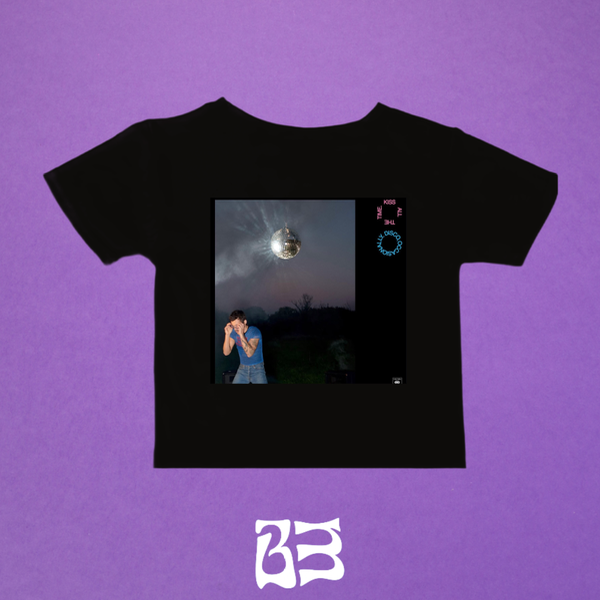 Baby tee - kiss all the time. disco, occasionally — imagen 4
