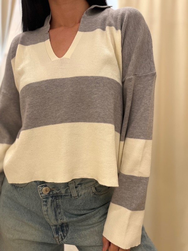 Producto - Sweater chomba rayado - 1