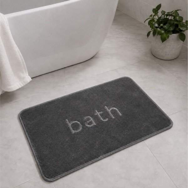 Producto - Alfombra Bath Gris Claro