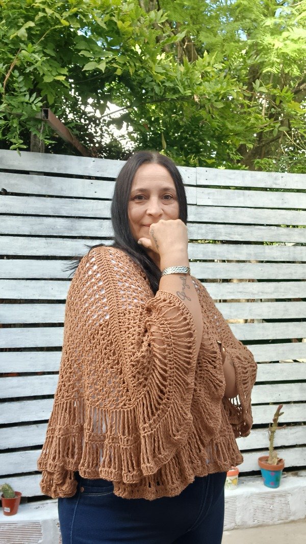 Producto - Guia de tejido PONCHO PILAR