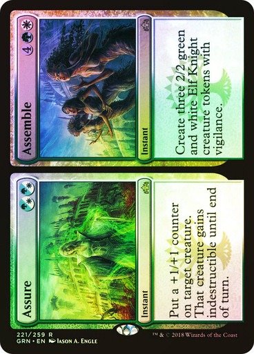 Producto - Assure // Assemble Foil  Guilds of Ravnica