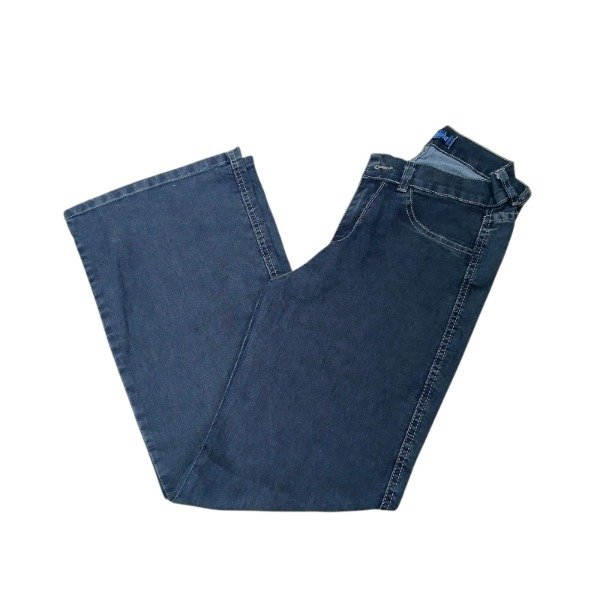 Producto - Jeans Wid leg de Dama azul oscuro T38 T42 y T46