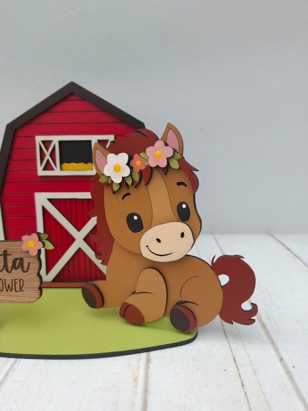 Producto - CENTROS DE MESA ANIMALES DE LA GRANJA - 1
