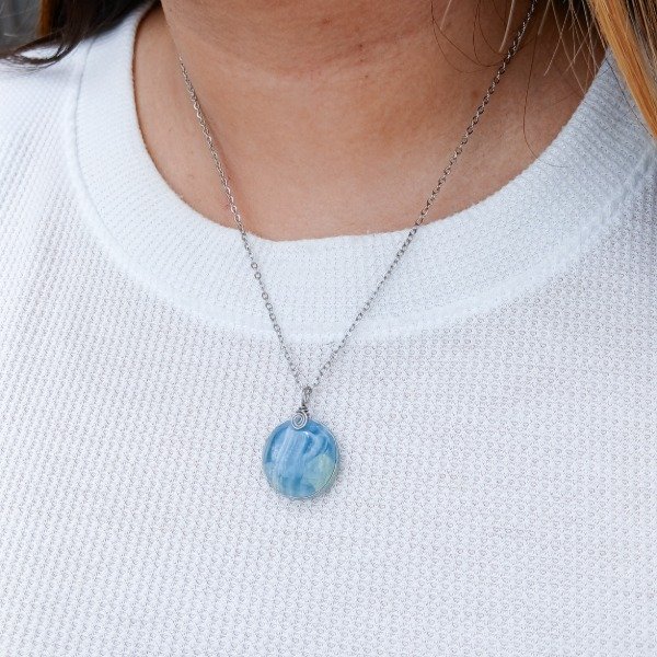 Producto - Collar de Onix Cielo (B)