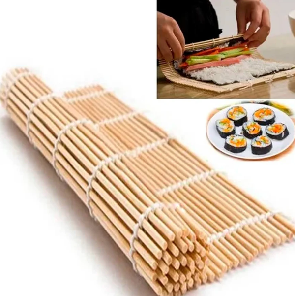 Producto - Esterilla Para Sushi De Bamboo 24 X 24 Cm 11042