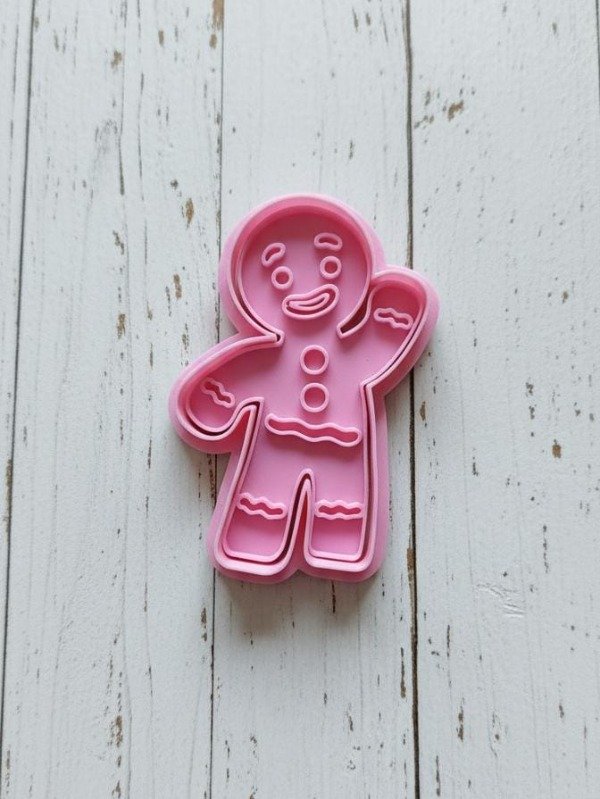 Producto - Cortante Y Sello Hombre de Jengibre