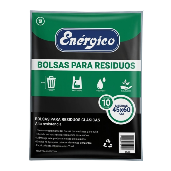 Producto - Bolsas de residuos 45 x 60 x 10