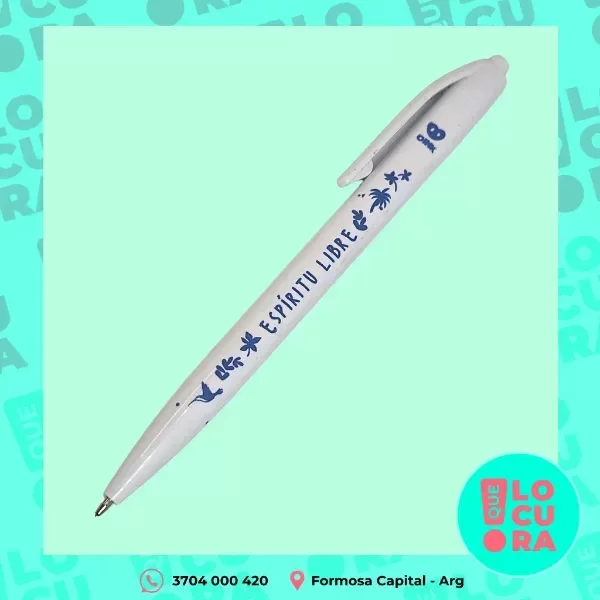 Producto - Lapicera - Espíritu Libre