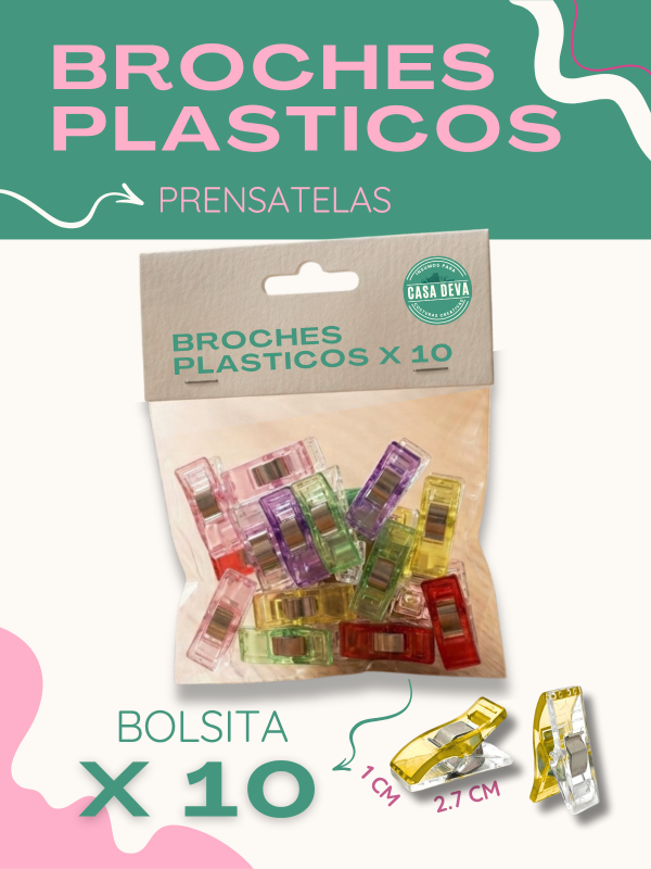 Producto - BROCHE PRENSATELA X 10