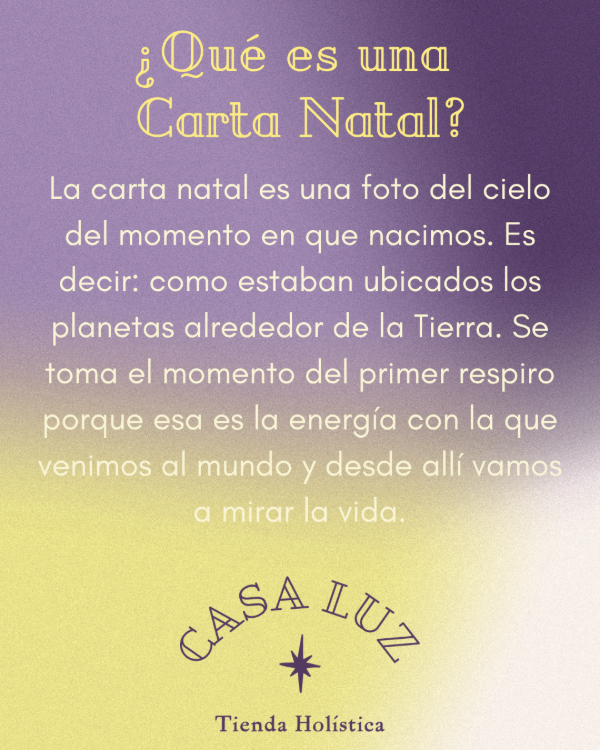 Producto - Sesión Carta Natal - 1