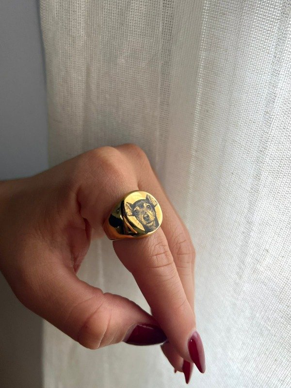 Producto - Anillo retrato personalizado AD