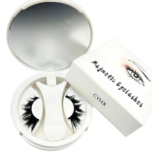 Producto - Pestañas postizas MAGNETICAS con estuche y pinzas - CYHX