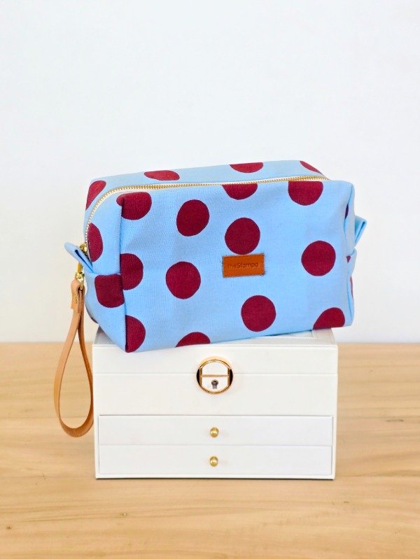 Producto - Necessaire box croma celeste - 0