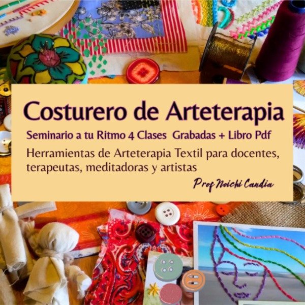 Producto - Seminario Costurero de Arteterapia - 4 clases con ejercicios - 0