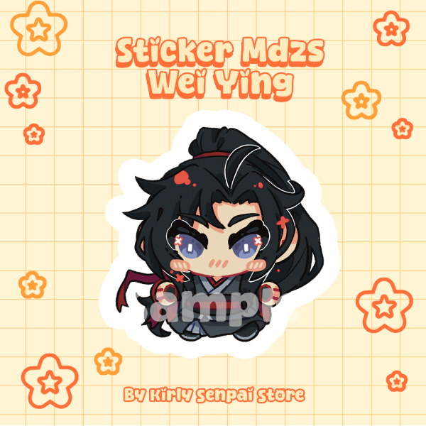 Producto - Sticker Mdzs Wei