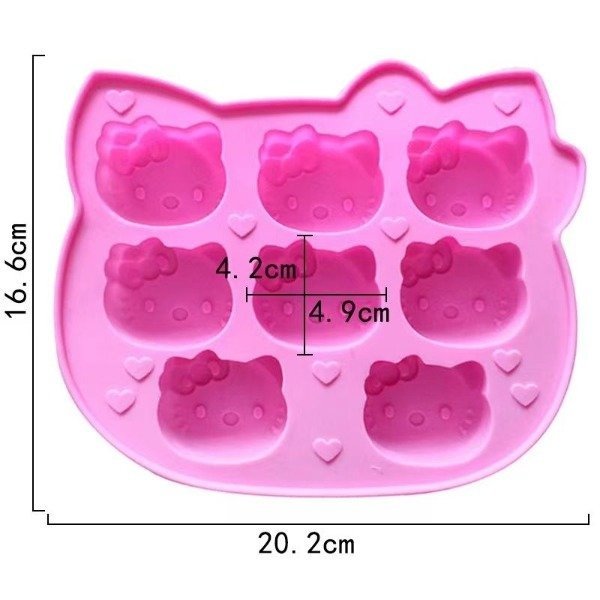 Producto - Molde cara Kitty - 2