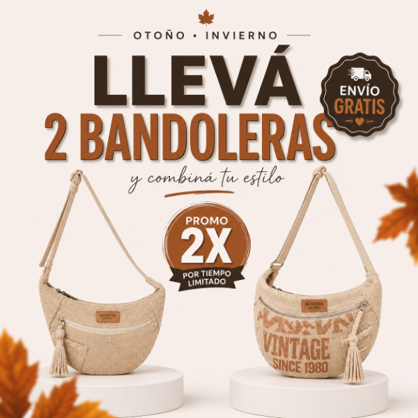 Producto - PROMO BANDOLERAS DE CAFÉ
