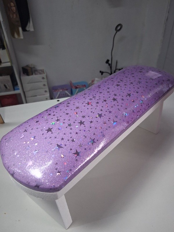 Producto - Apoya manos lila estrellas