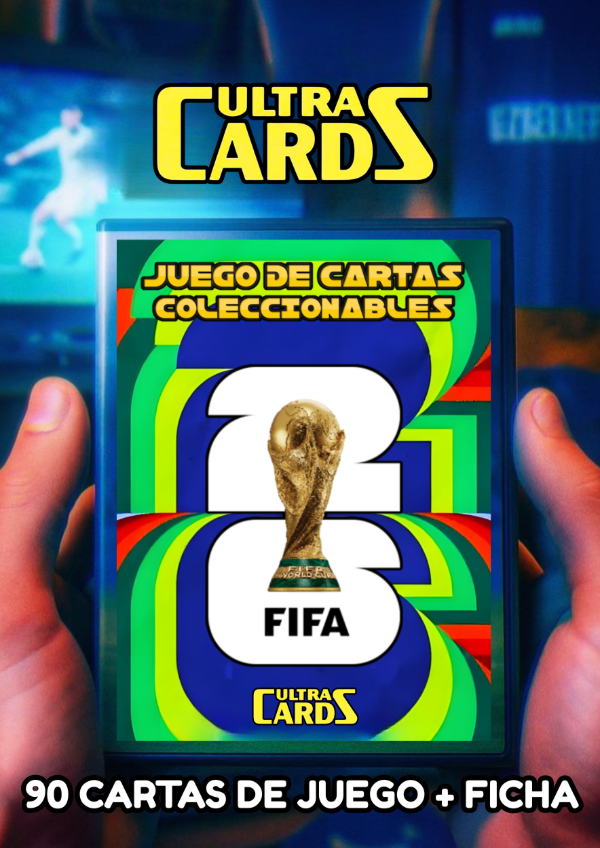 Producto - JUEGO DE CARTAS COLECCIONABLES MUNDIAL 2026 COLECCION DEFINITIVA 90 CARTAS