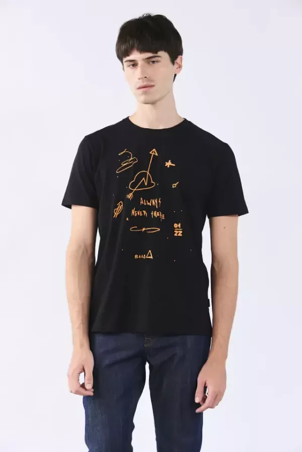 Producto - Remera Never Negro Bensimon