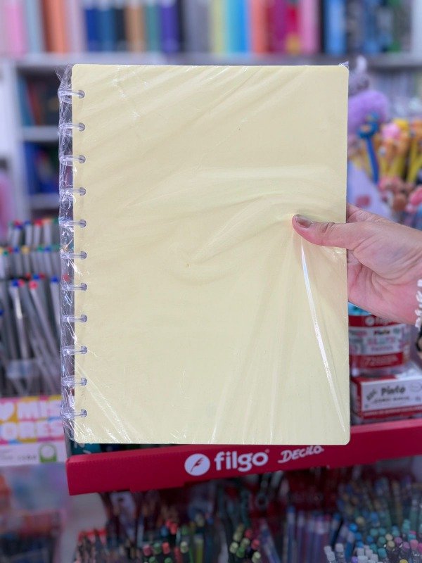 Producto - Cuaderno A4 inteligente - amarillo  pastel