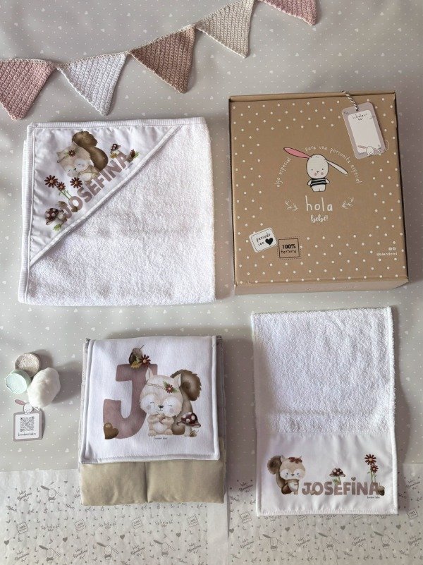 Producto - Cajita "Bien Limpito" - Ardillita