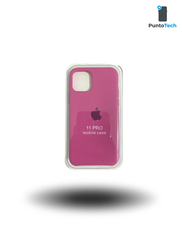 Producto - Silicon case iPhone 11 Pro fucsia