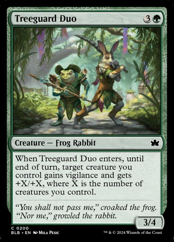 Producto - Treeguard Duo #200  Bloomburrow