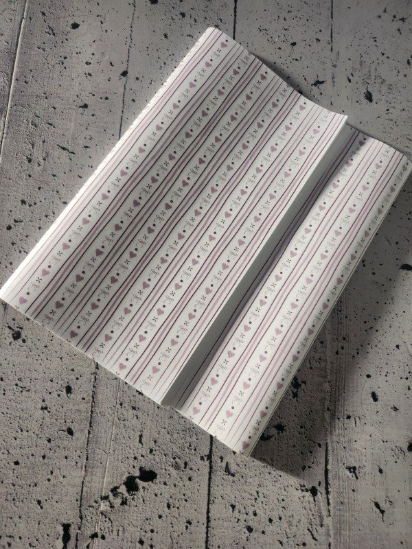 Producto - Papel Bioxido estampado 50x24 Corazones