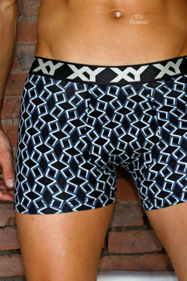 Producto - BOXER ESTAMPADO DE ALGODÓN PARA HOMBRE Art. 1435 (Talle XXL)