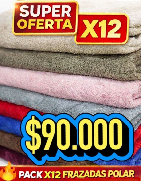 Producto - BLA060 MANTA POLAR SOFT 1.50 X 2.00 X DOCENA