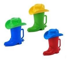 Producto - Vaso Sorbito Bota con Tapa (Colores Surtidos)