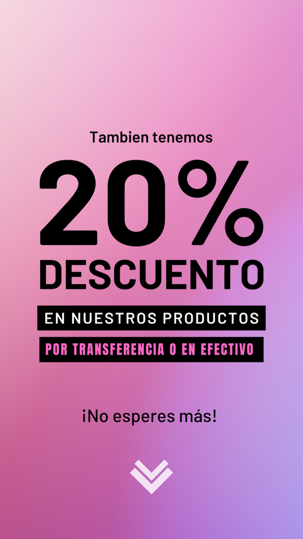 Producto - 20 porciento de descuento abonando por tranferencia TODA LA WEB