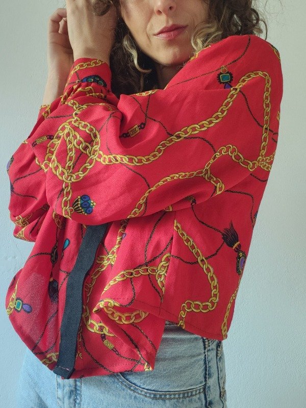 Producto - camisa crop lazos