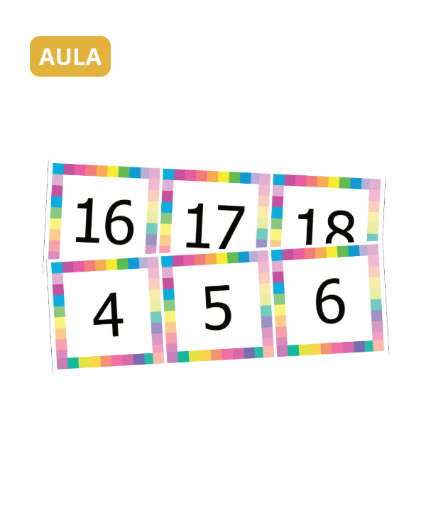 Producto - Bandas numéricas hasta el 31