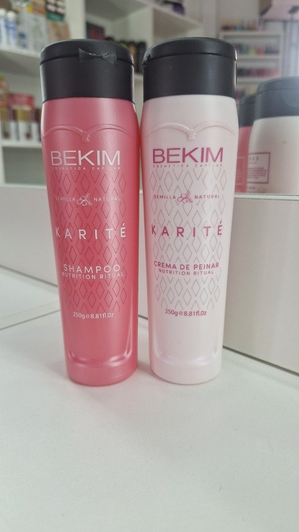 Producto - Shampoo y acondicionador karité