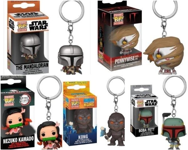 Producto - Figuras Llavero Tipo Pocket pop - Series Varias - Calidad Premium