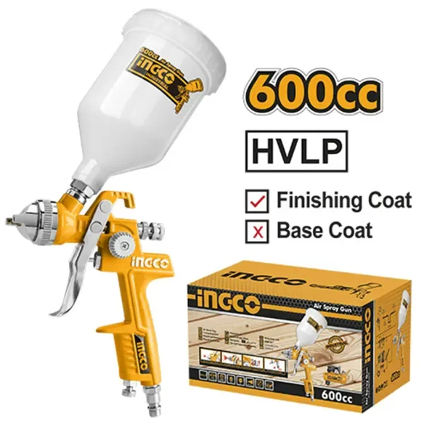 Producto - 51 - PISTOLA P/ PINTAR ALIMENTACION SUP. 600CC - INGCO