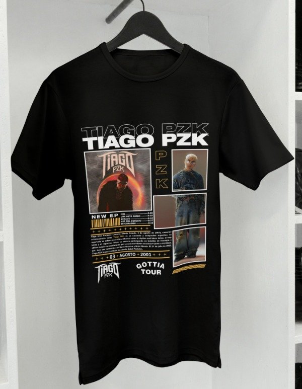 Producto - Plantilla para remera de TIAGO PZK