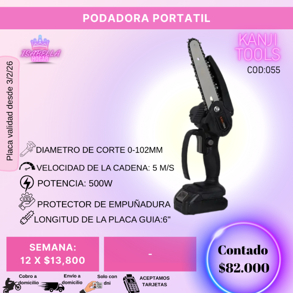 Producto - PODADORA PORTATIL COD055