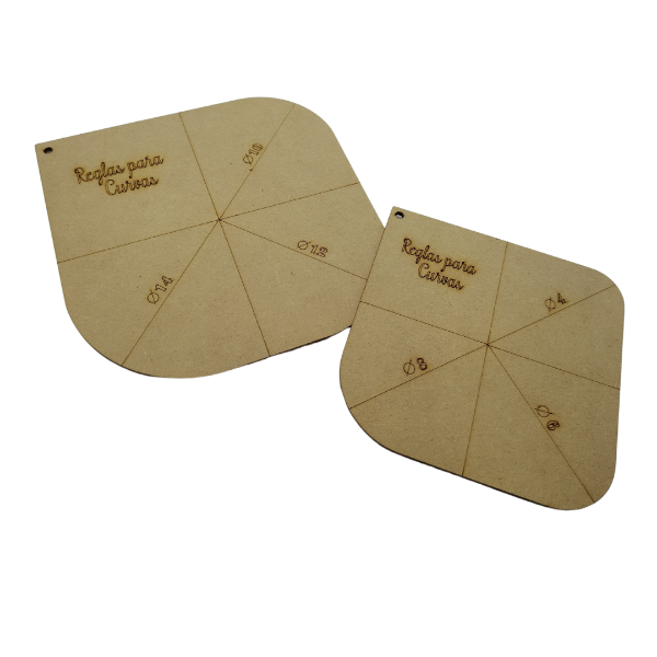 Producto - Reglas curvas Patchwork